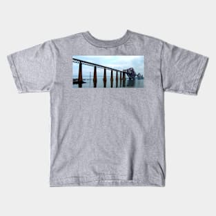 Forth Rail Bridge II Kids T-Shirt